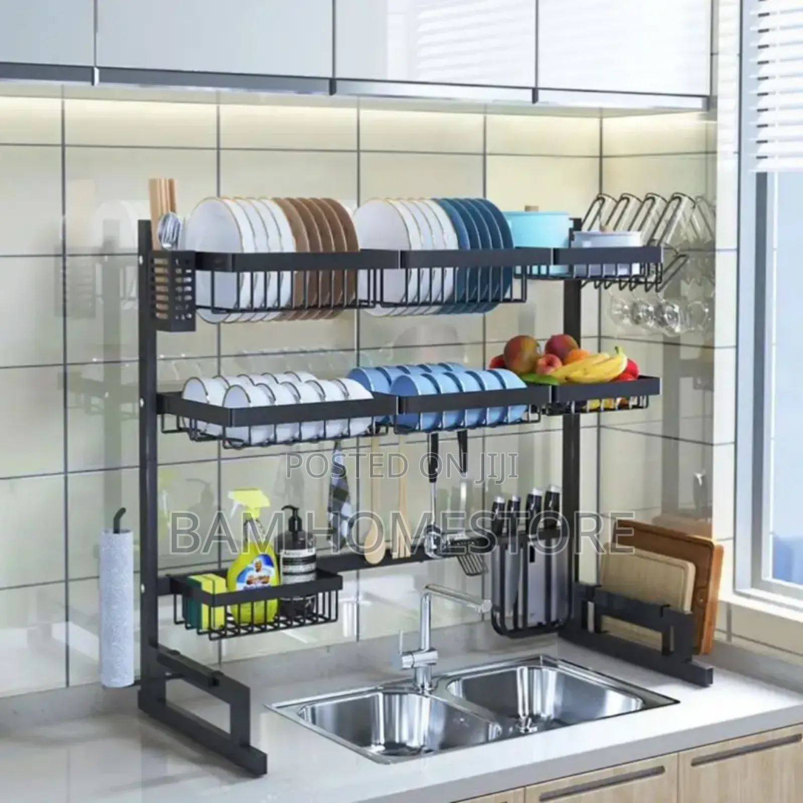 Oversink Kitchen Rack