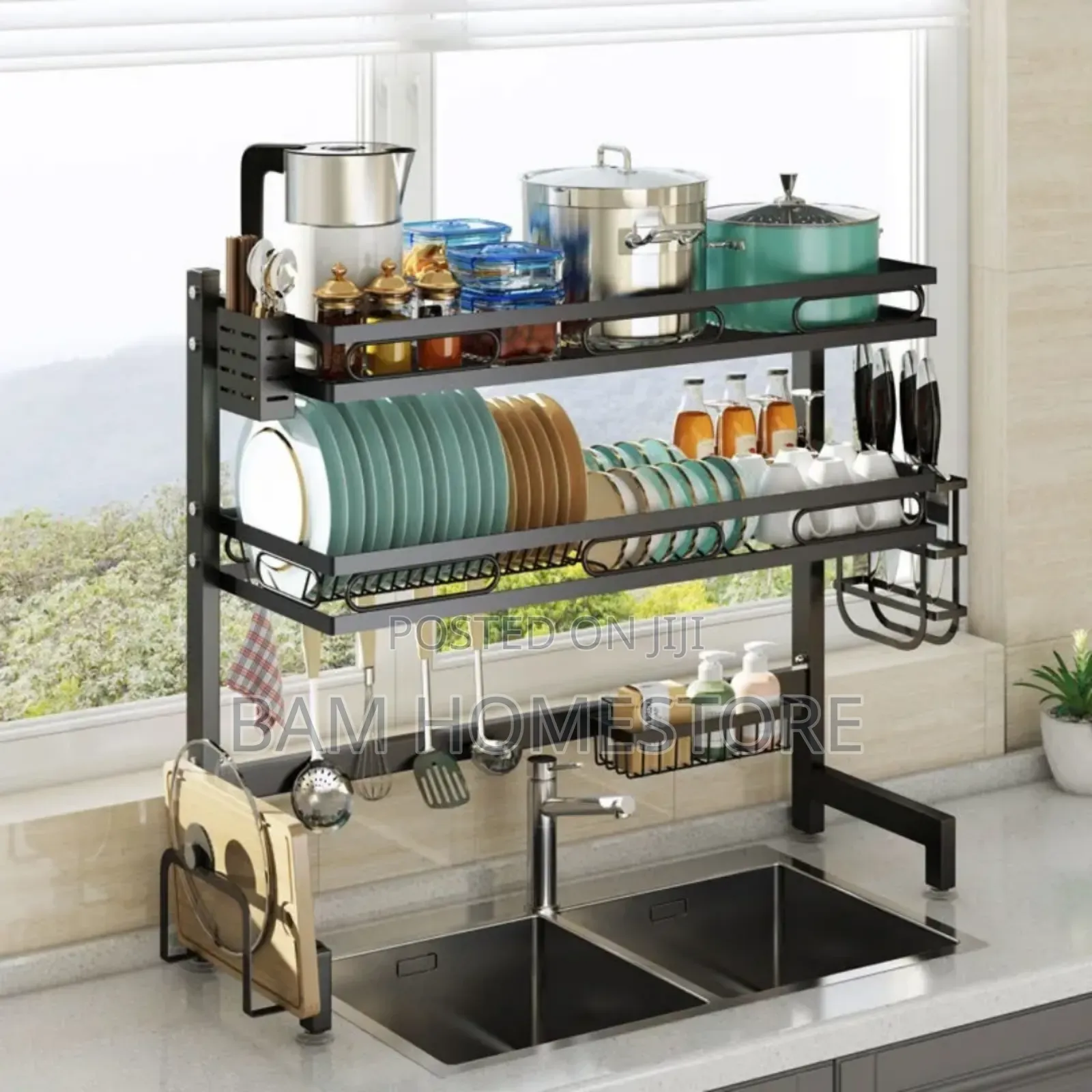 Oversink Kitchen Rack