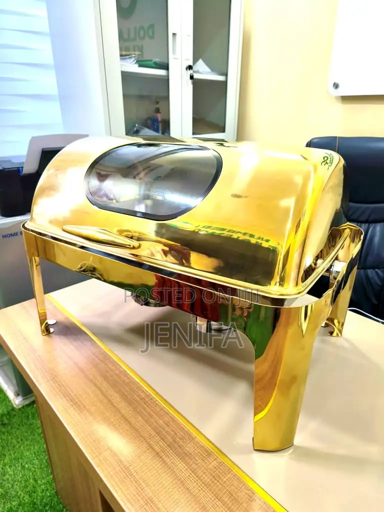 Gold Shafing Dish 9l