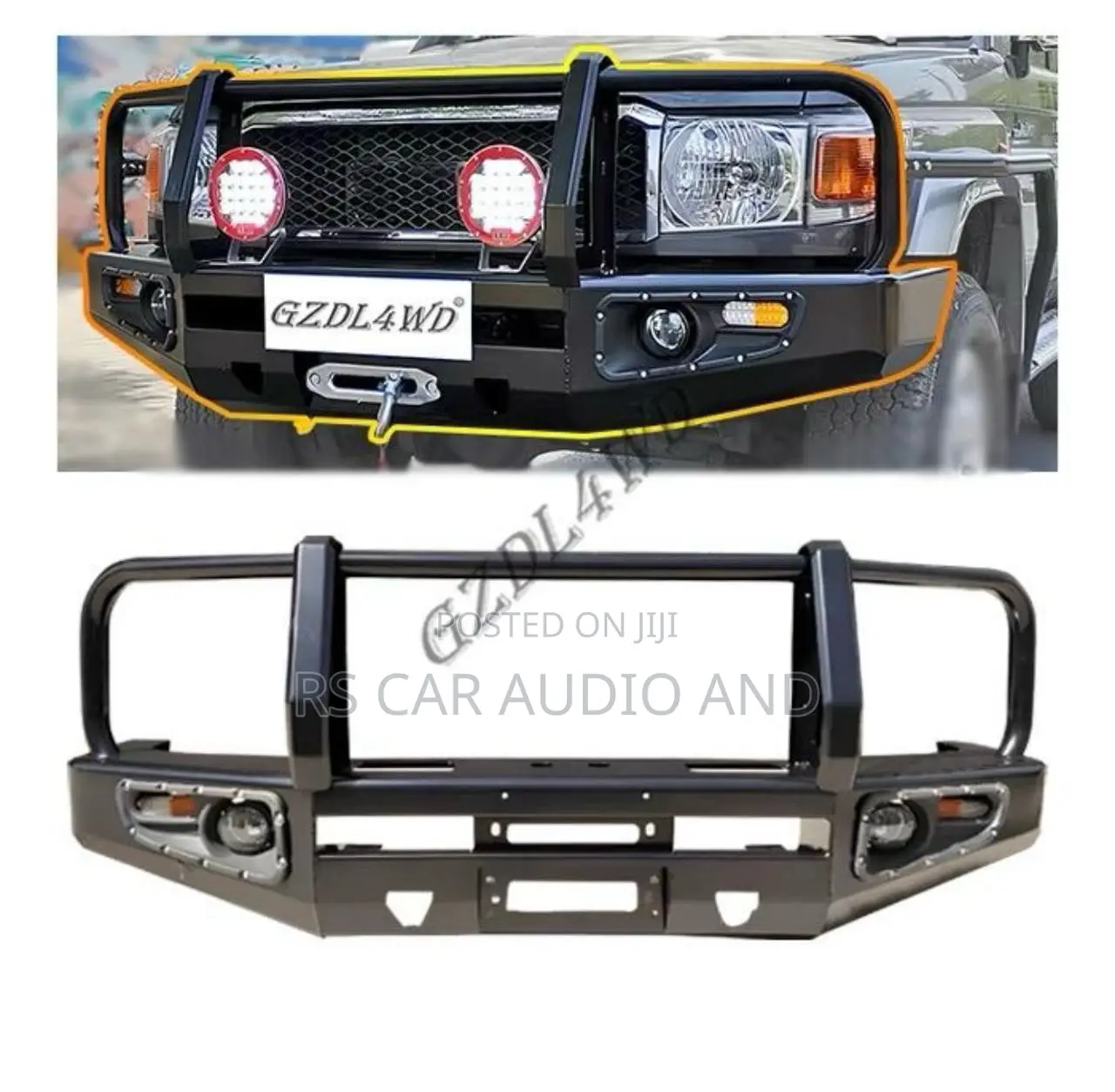 Bull Bar Steel Front Bumper