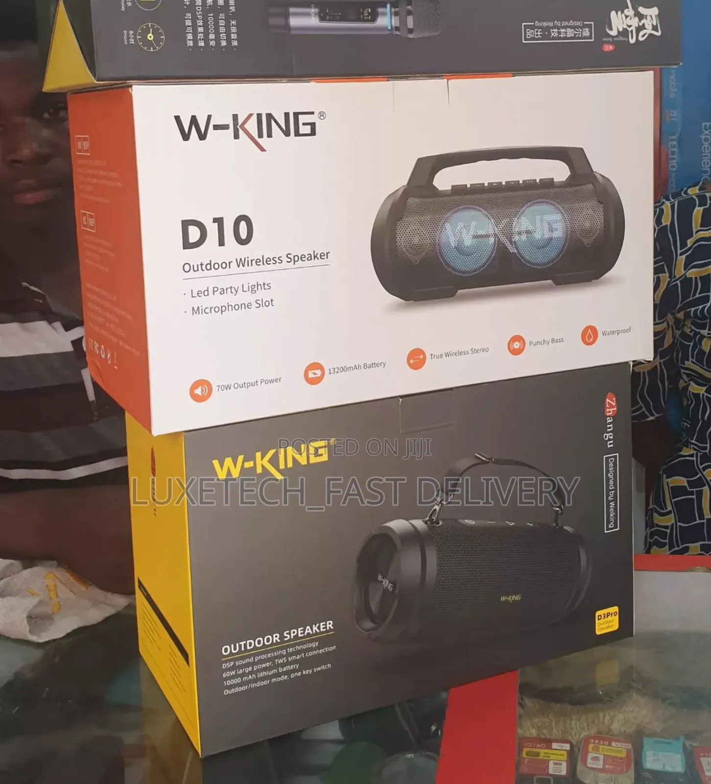 W-King D10 Partybox Speakers Wireless