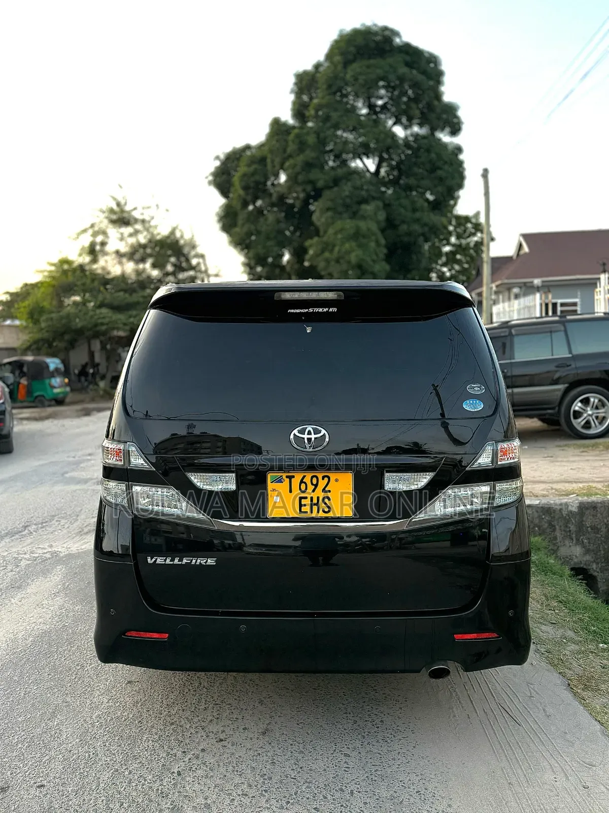 Toyota Vellfire 2009 Black