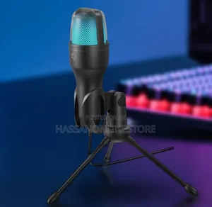 Porodo Gaming Condenser Microphone - Black
