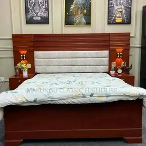 Kitanda Cha Mbao Tupu