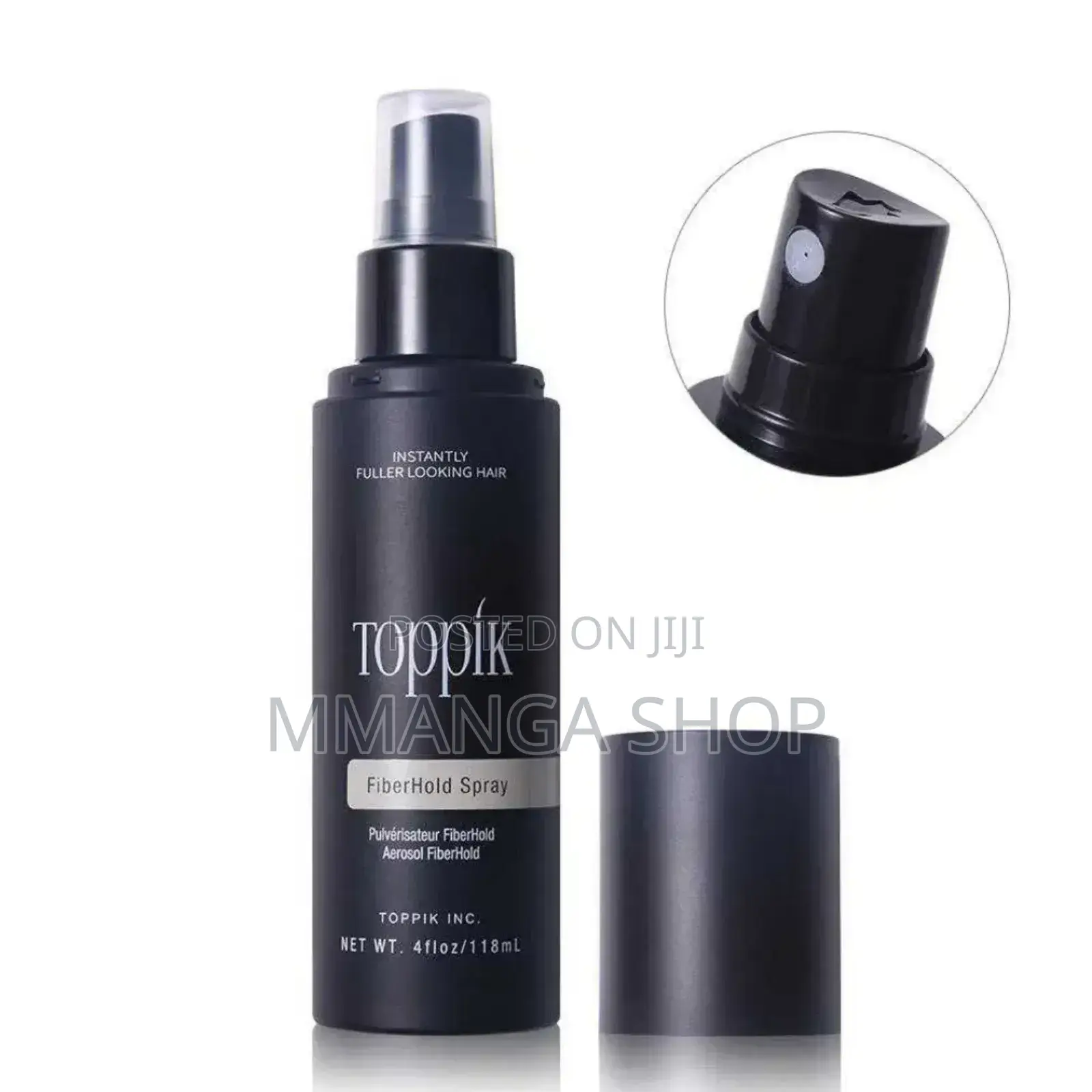 Holding Hair Building Spray