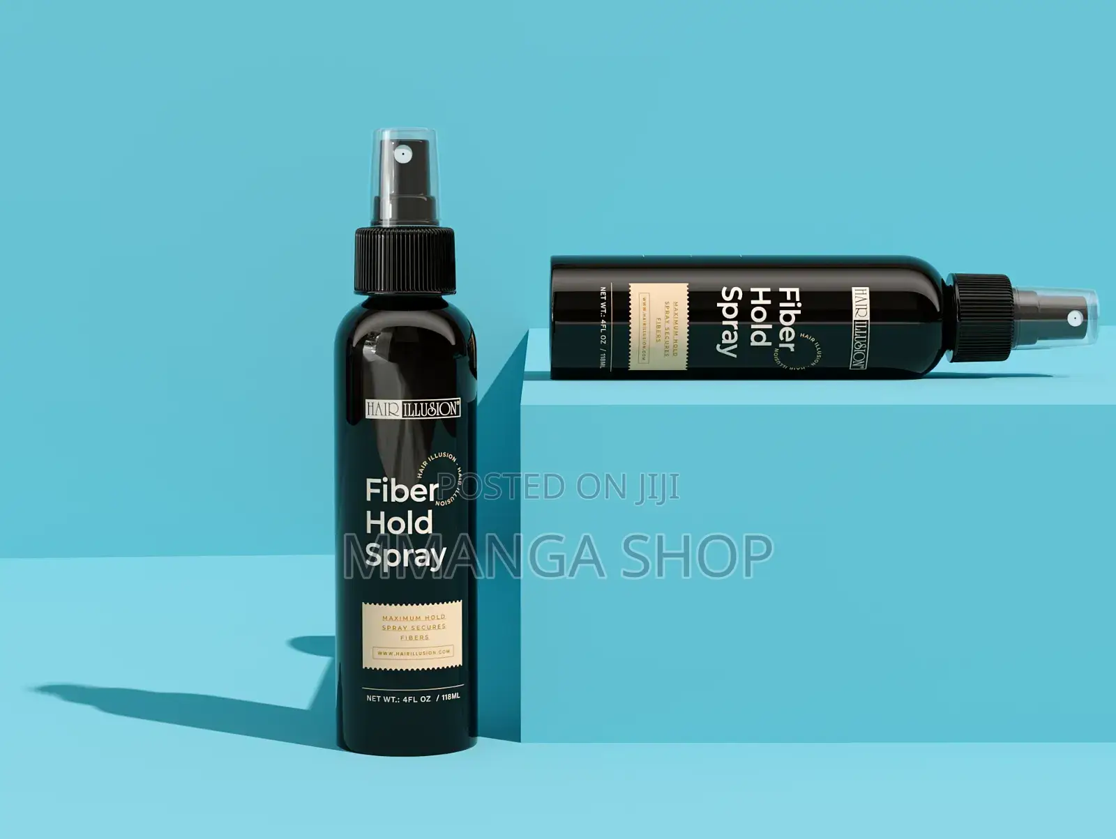 Holding Hair Building Spray