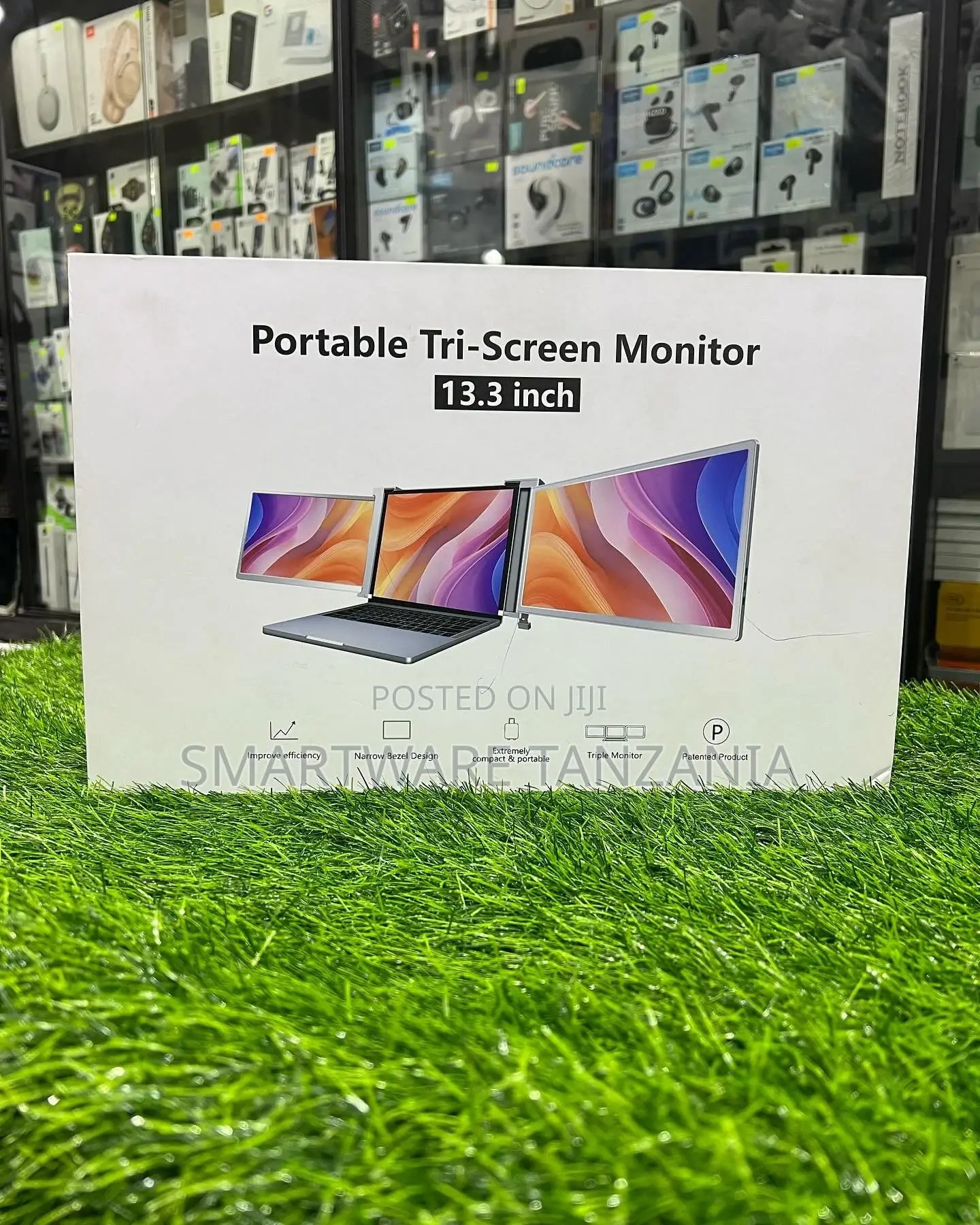 Laptop Screen Extender, Triple Portable Monitor For Laptop