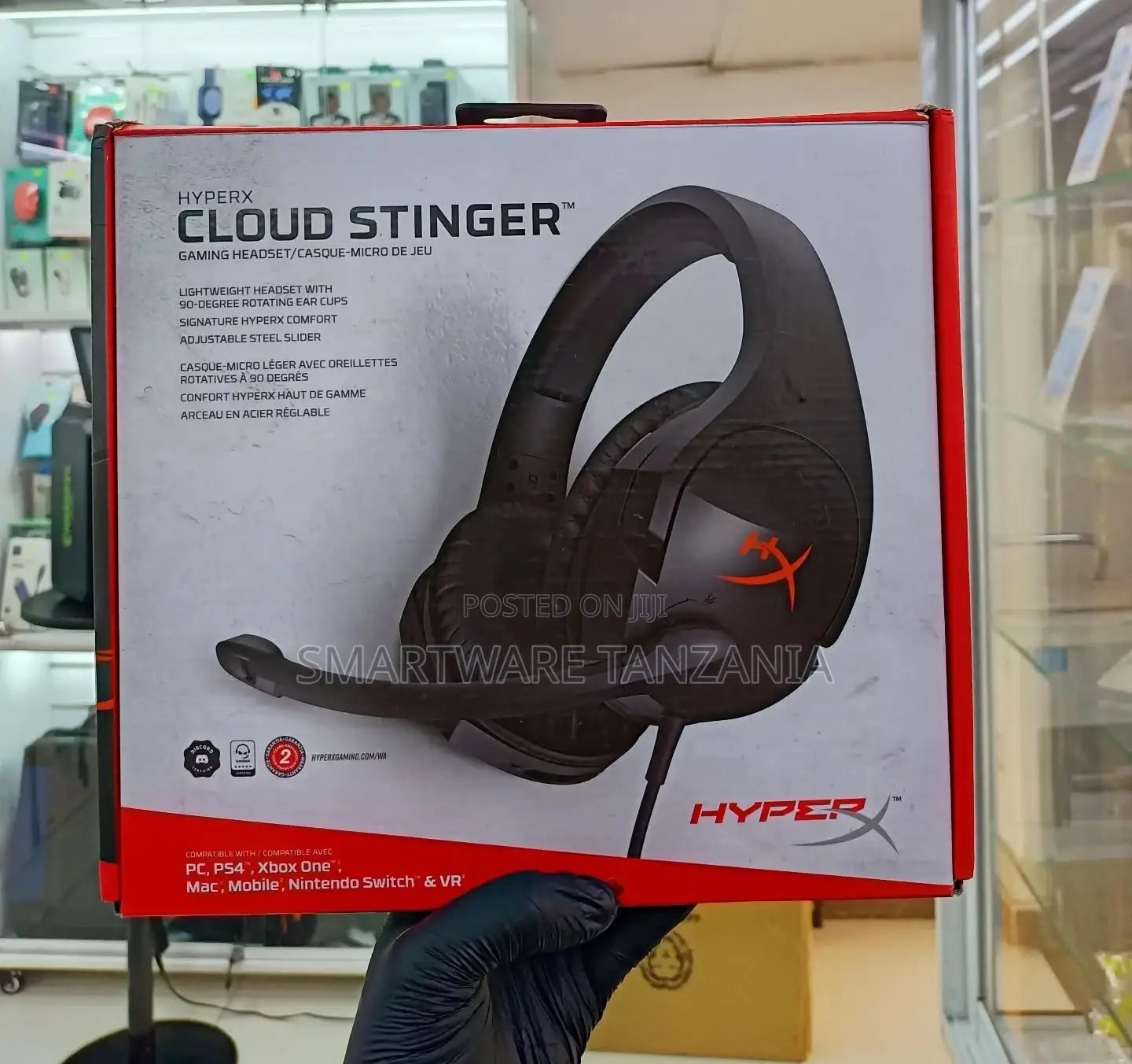 Hyperx Cloud Alpha Gaming Headset Headphone Wired Detachable