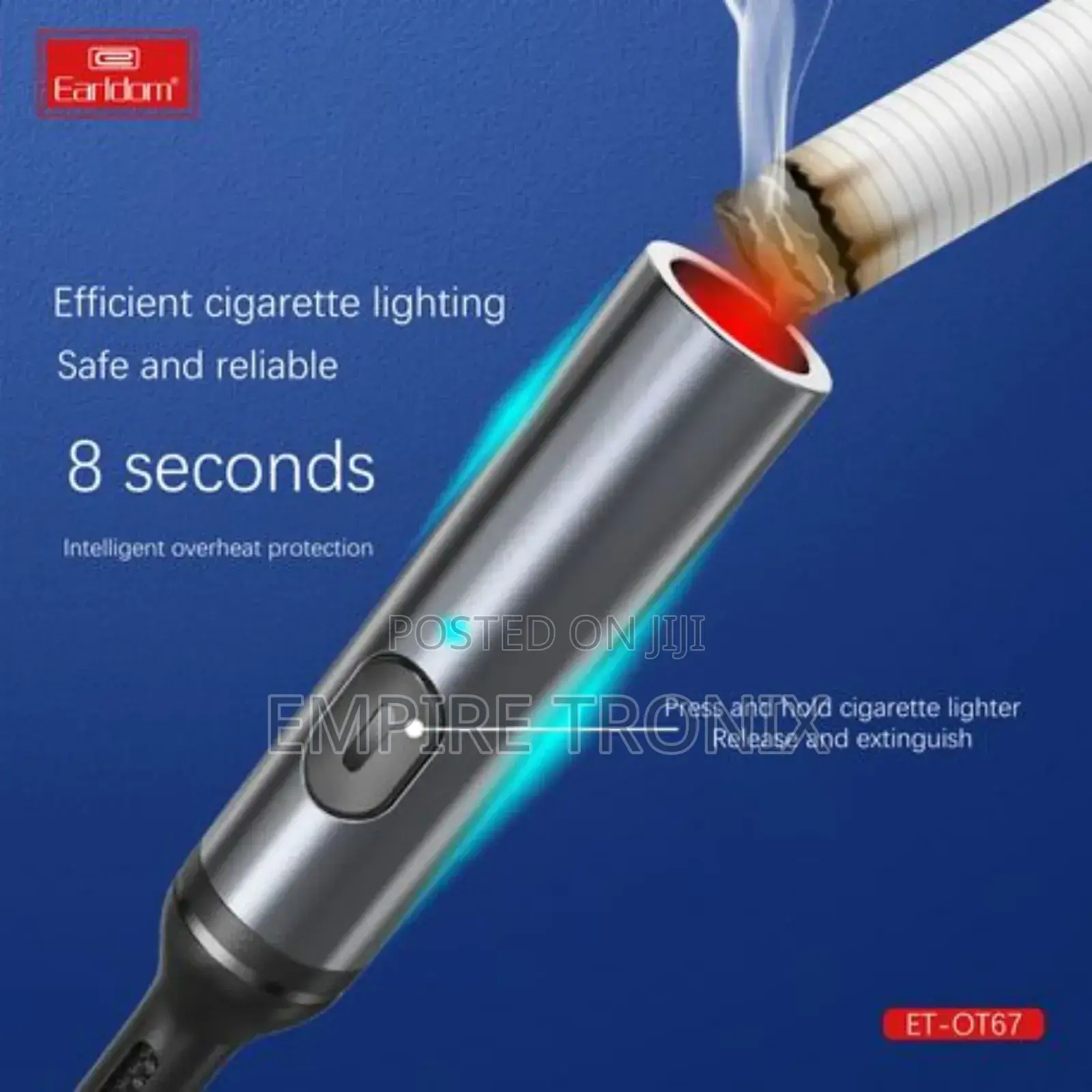 Earldom Type C Cigarette Lighter Cable