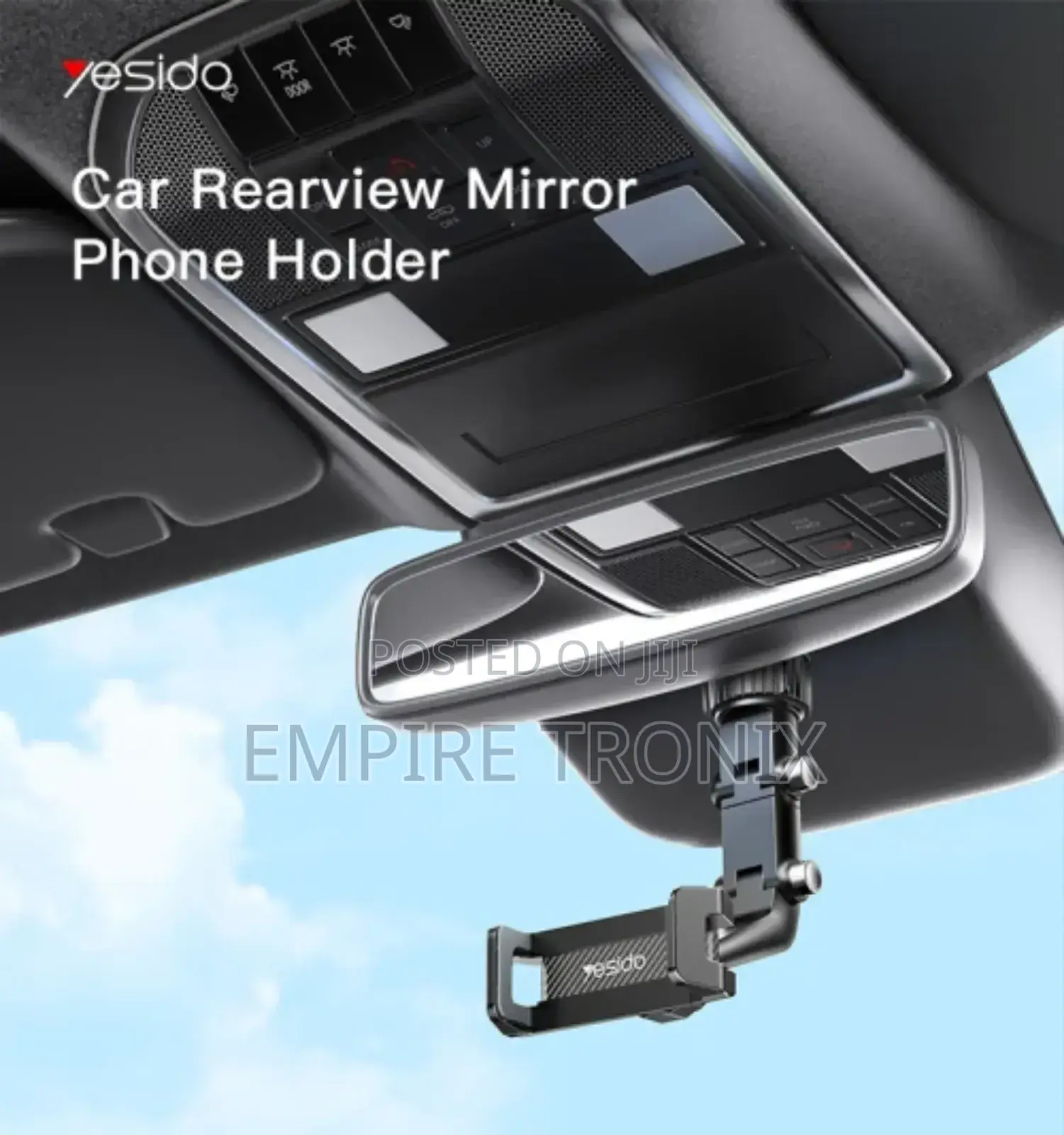 Yesido C192 Rearview Mirror Mobile Phone Car Phone Holder