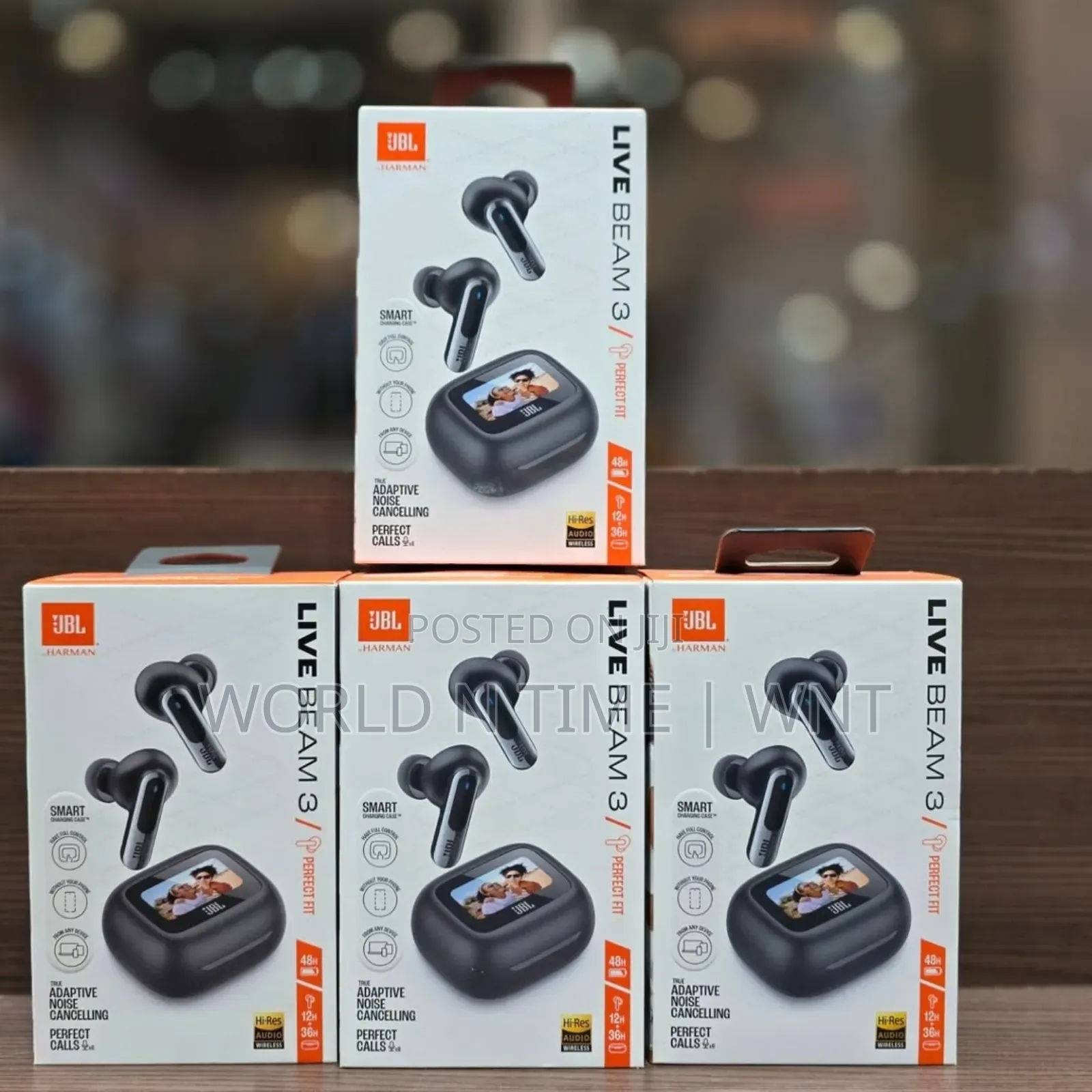 JBL Livebeam3 Bluetooth Earphones With Display