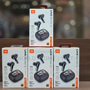 JBL Livebeam3 Bluetooth Earphones With Display
