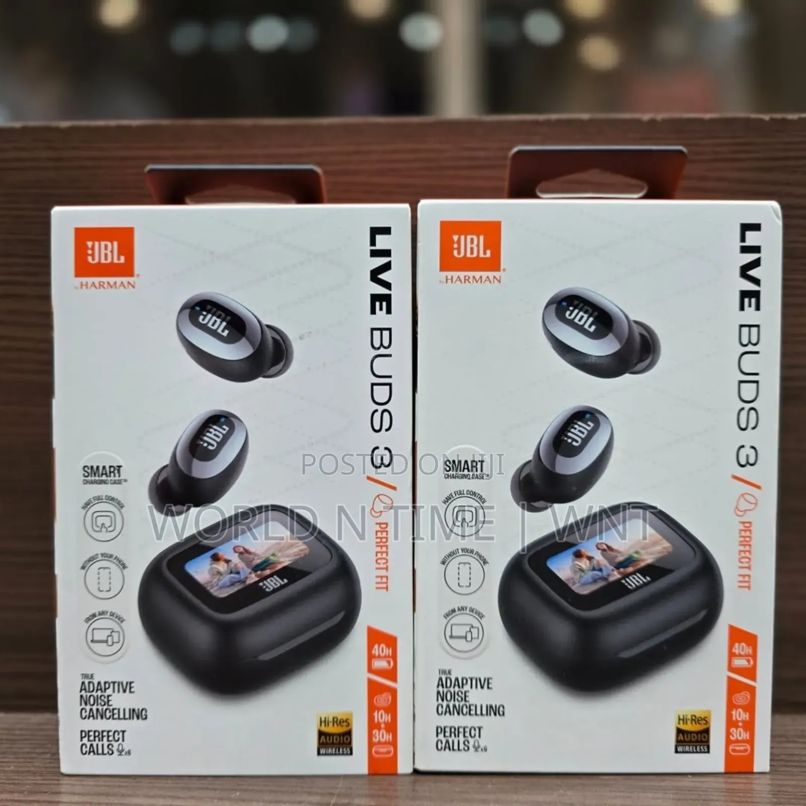 JBL Live Buds 3 True Noise Cancelling Bud-Type Earbuds
