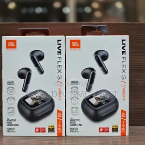 JBL Live Flex 3 True Noise-Cancelling Open-Stick Earbuds