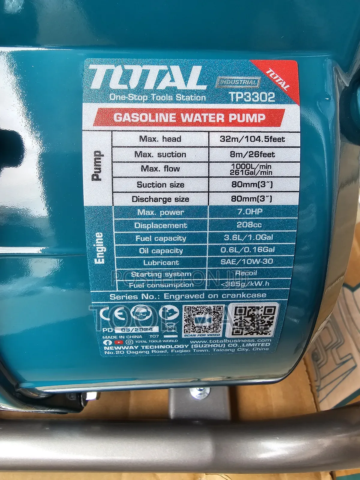 Water Pump 3inch Tp3302