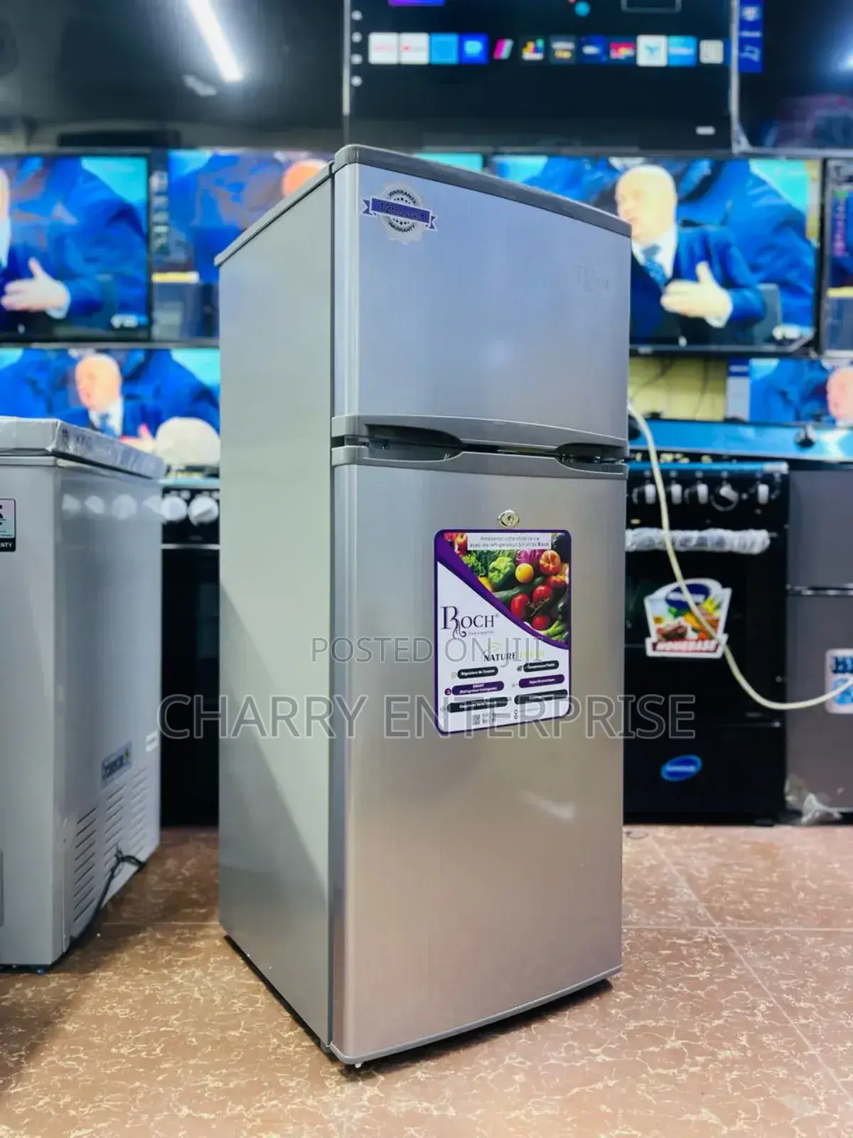 *Roch Fridge Top Freezer 120l