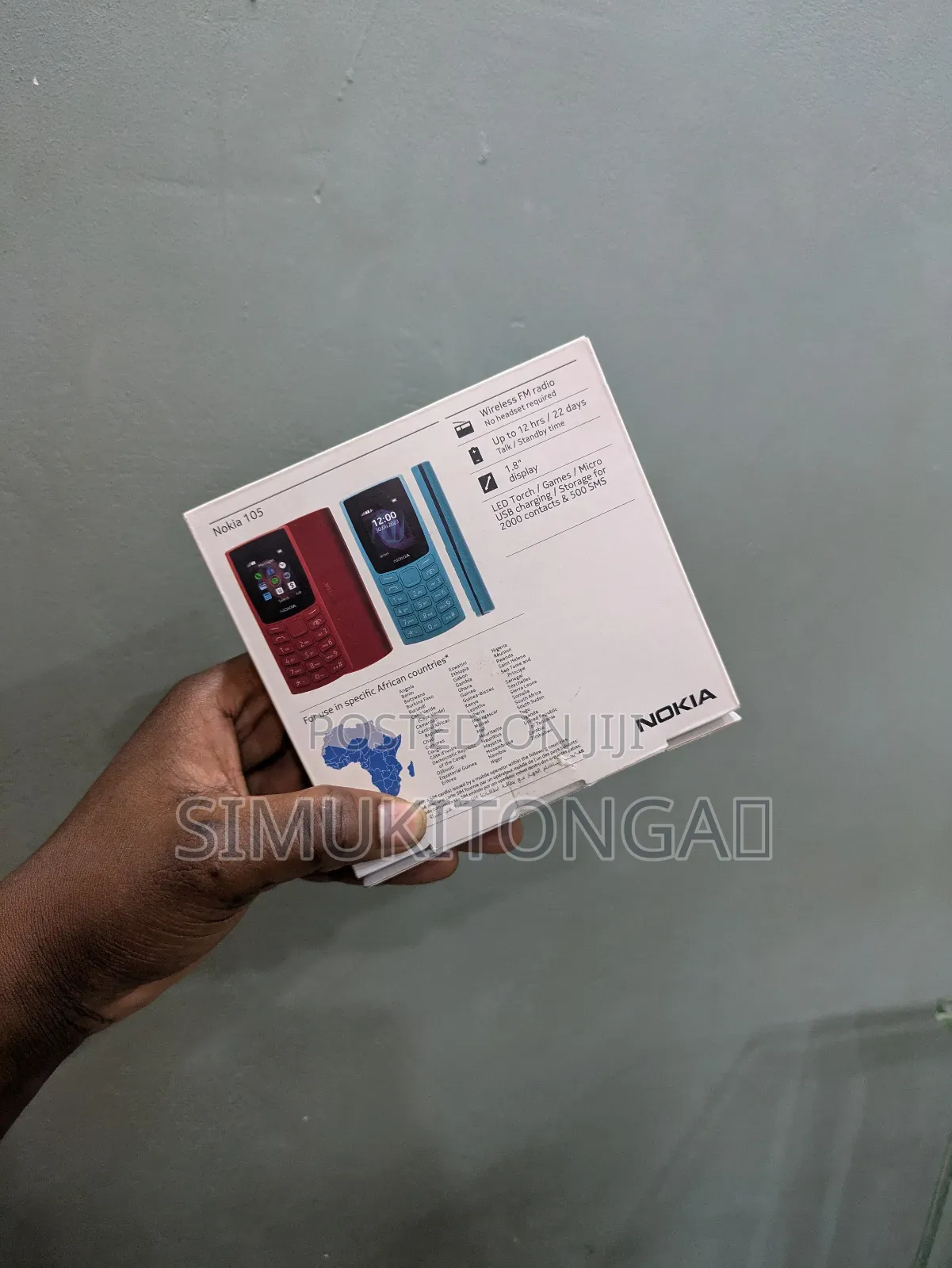 New Nokia 105 Black