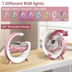 Rotatable Mini Desktop Fan