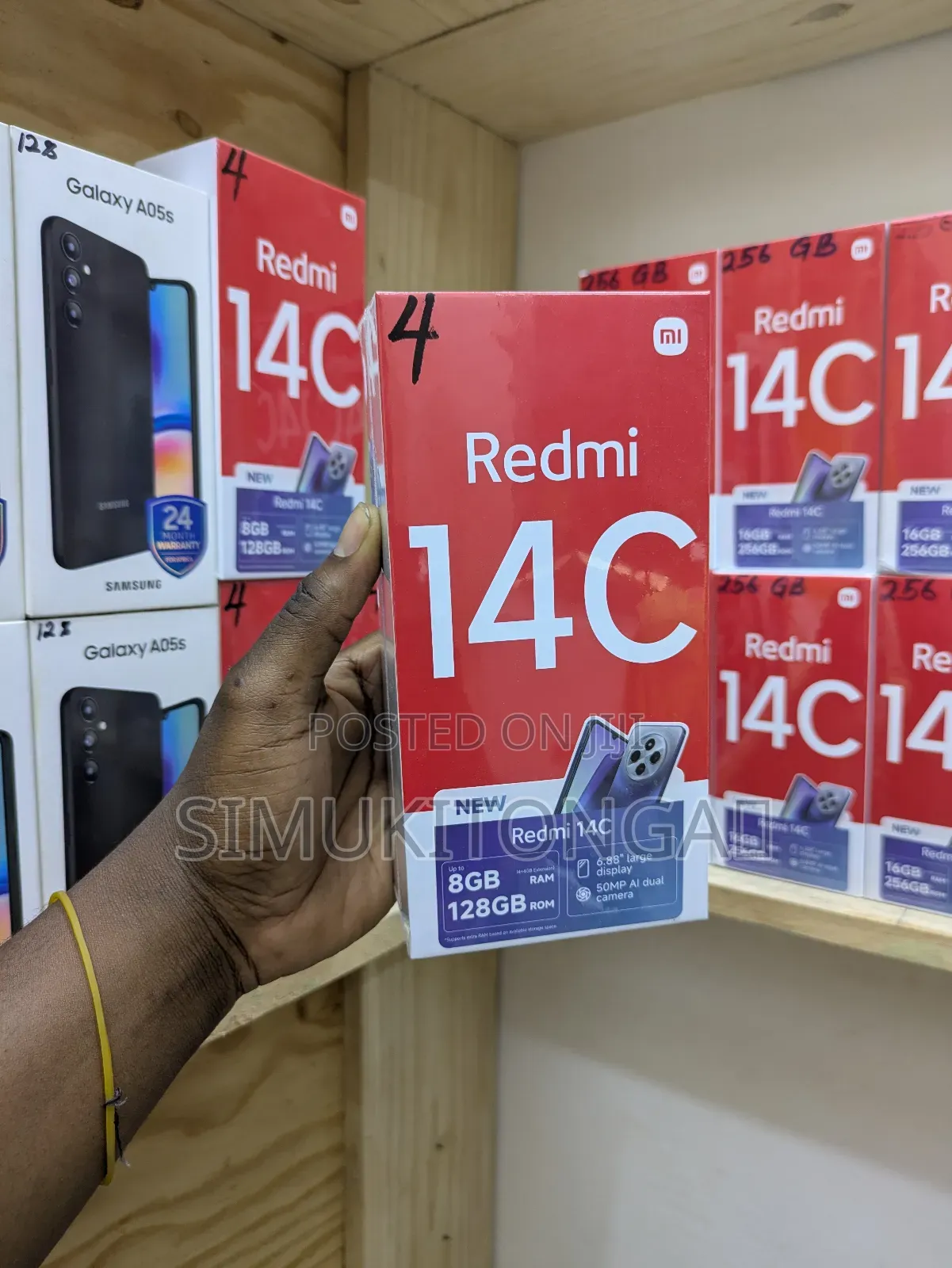 New Xiaomi Redmi 14C 128 GB Black