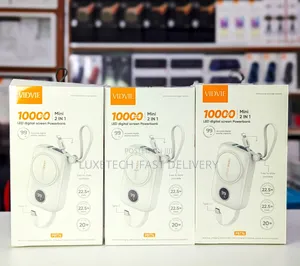 Vidvie Pb776 Mini 2 in 1 Power Bank 10000mah