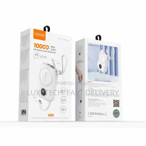 Vidvie Pb776 Mini 2 in 1 Power Bank 10000mah