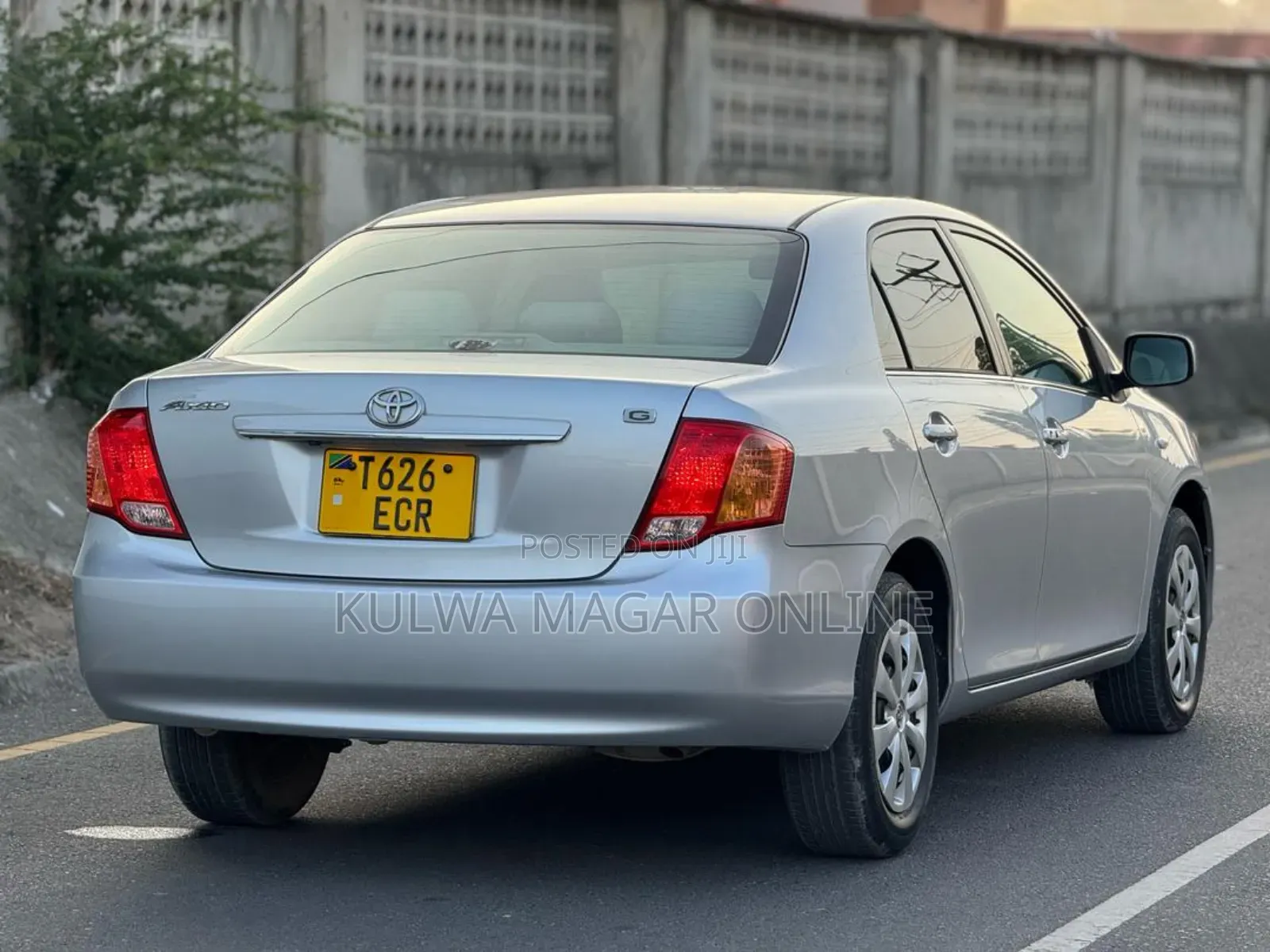 Toyota Axio 2007 Silver