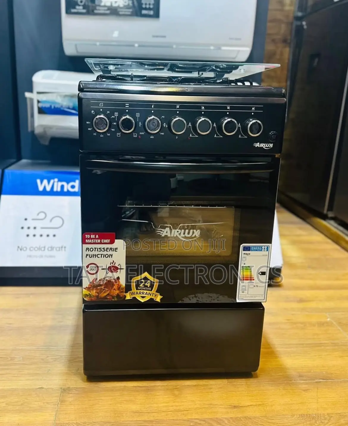 Airlux Cooker 50*60 || Oven Electric and 1 + 3 Gas
