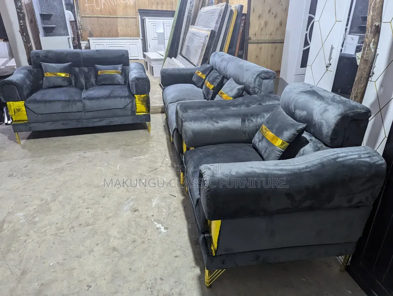 Sofa Sets Za 2:2:1 Zenye Stickers