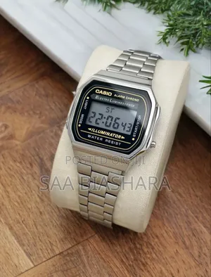 Casio Digital Watch Classic Silver and Black