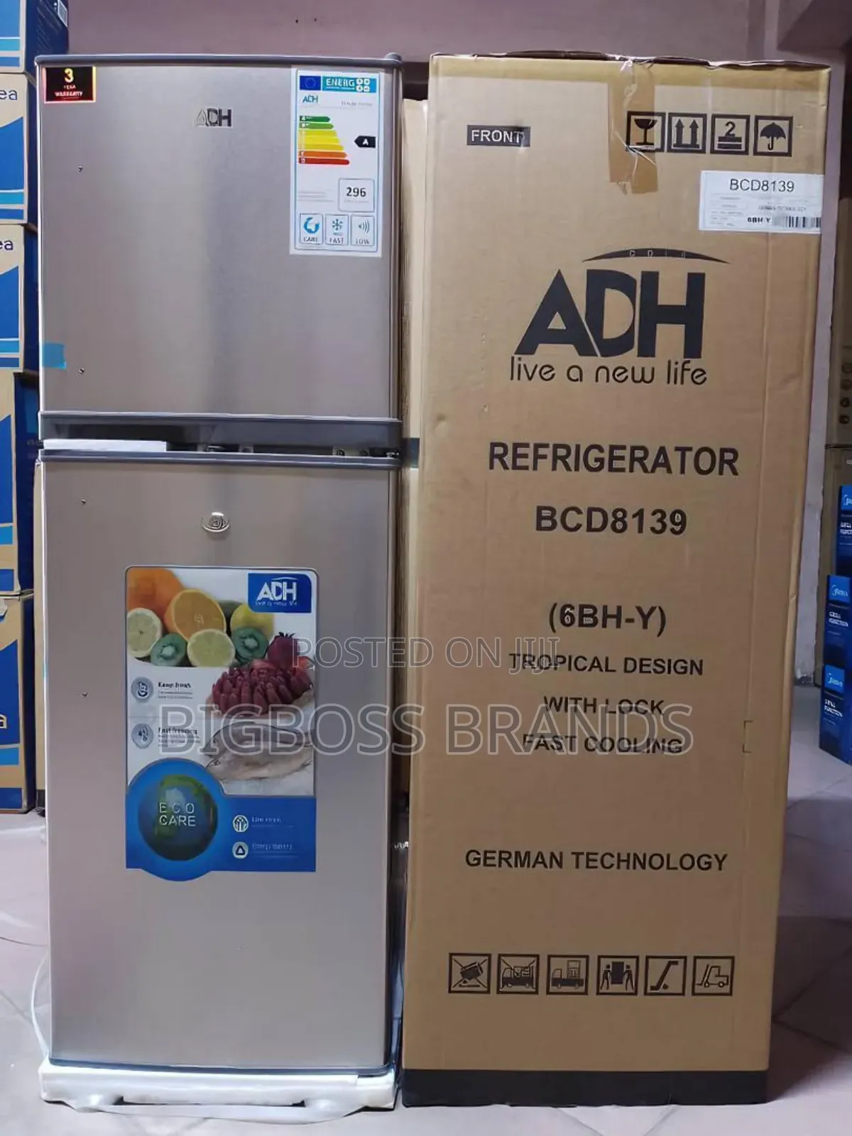Adh Fridge 168l [Bcd 8139]