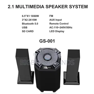Globalstar Subwoofer Gs-001 2.1
