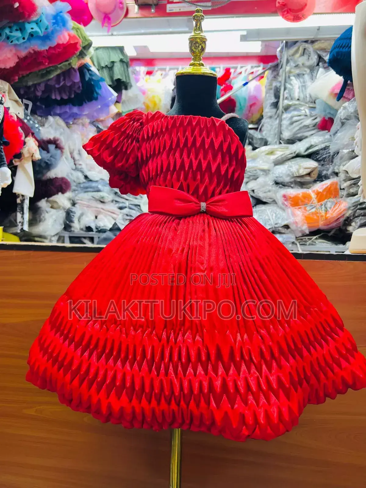 One Sholder Gown Design