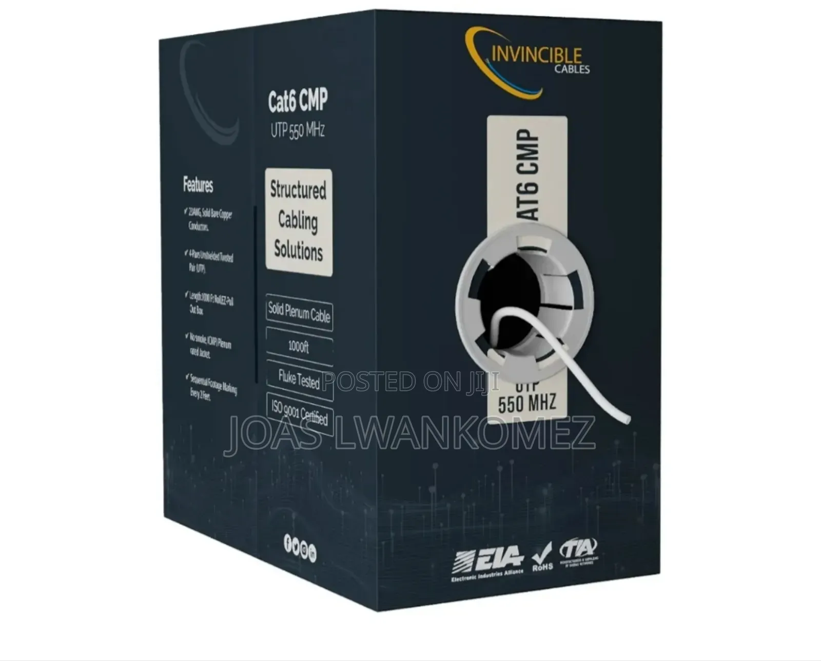 Cat6 Outdoor Cable Pure Copper(100%)