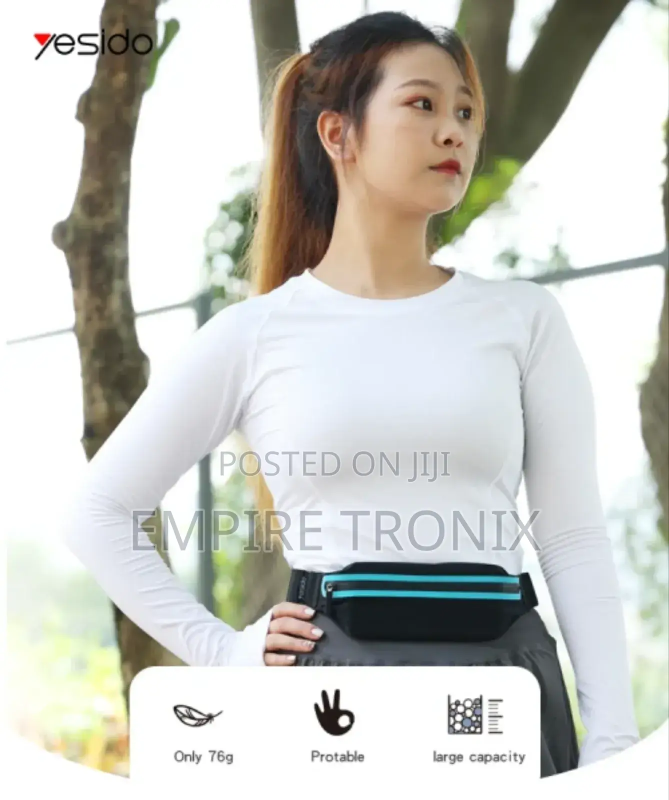 Yesido Wb13 Running Belt Waist Bag