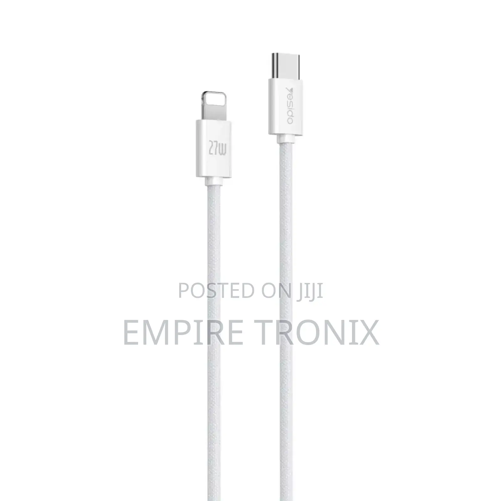 Yesido Ca171 2m 27w Type-C to Lightning Fast Charging Cable
