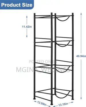 Heavy Duty Bottles Storage Rack