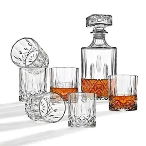 Decanter With 6 Glasses