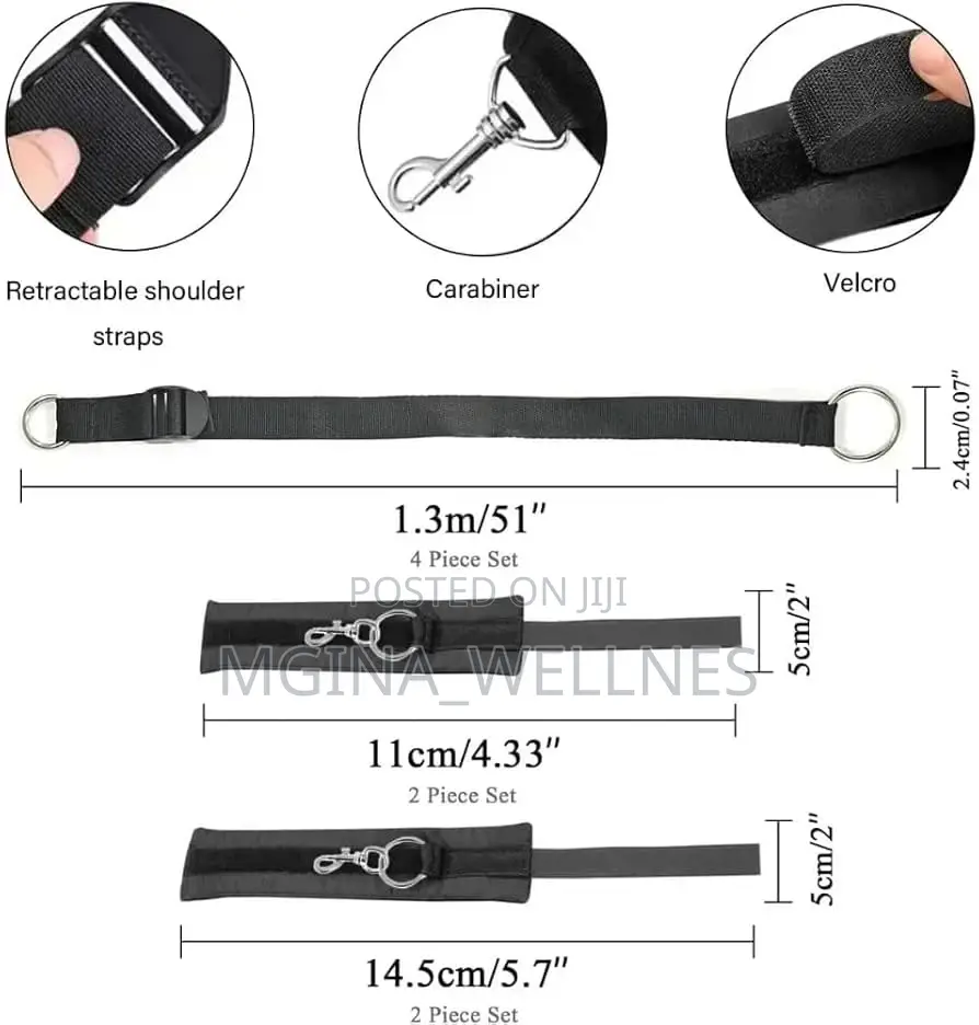 Simple Girlfriend Wife Belt With Hands and Feet Cuffs