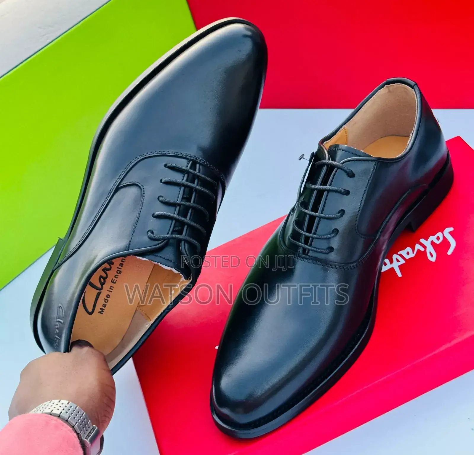 Clarks Za Kamba Nyeusi Coffee