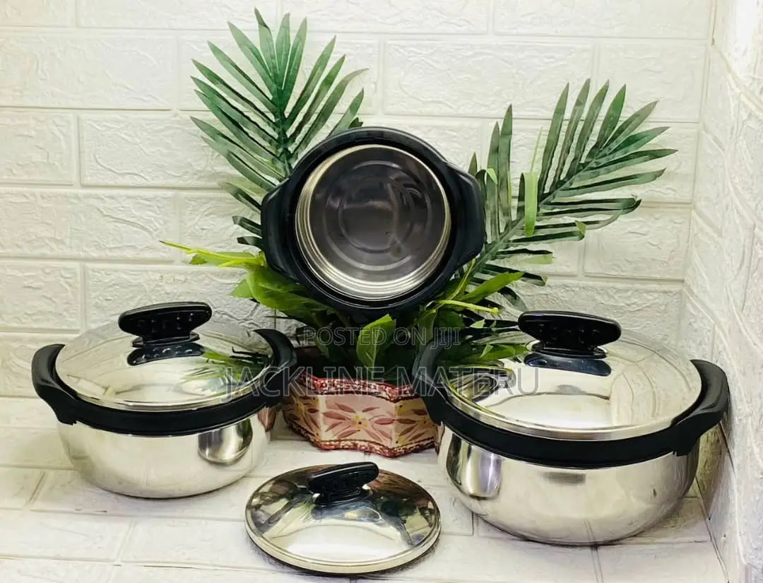 Hotpot Set 3pcs Made in India Hazipoozi Kabisa