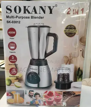 Sokany Blender 2in1