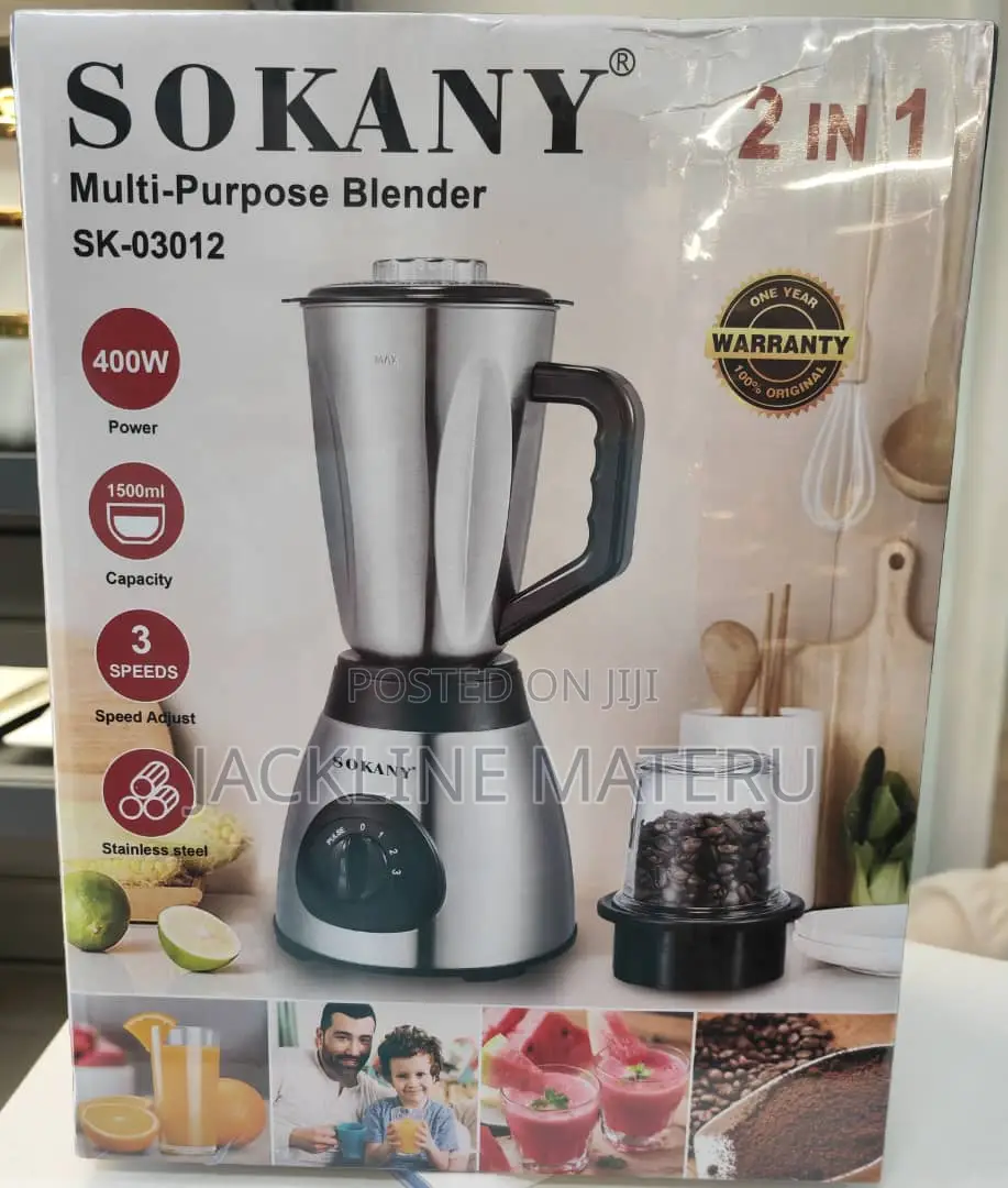 Sokany Blender 2in1