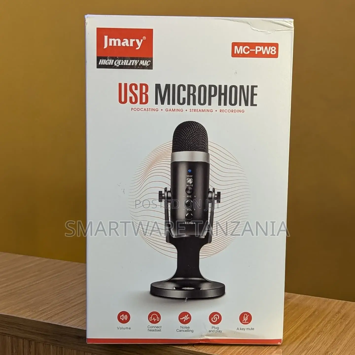 Plug Play Mic For Podcast Vocal, Youtube On Mac Windows