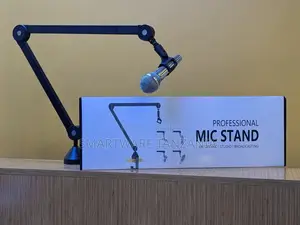 Mic Arm, 360° Rotatable Microphone Boom Arm Mic Stand