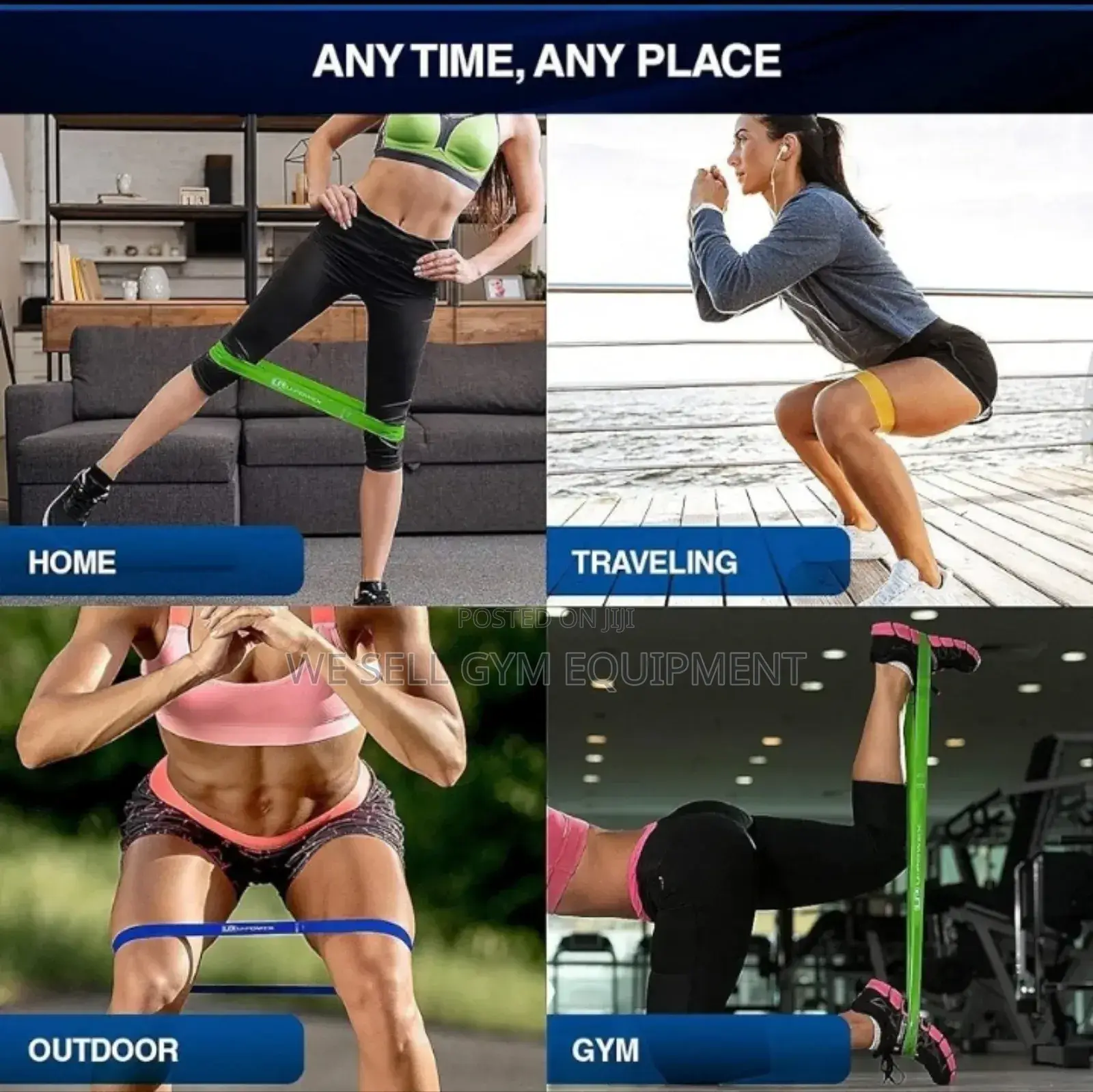 Exercise Resistance Band 5pcs