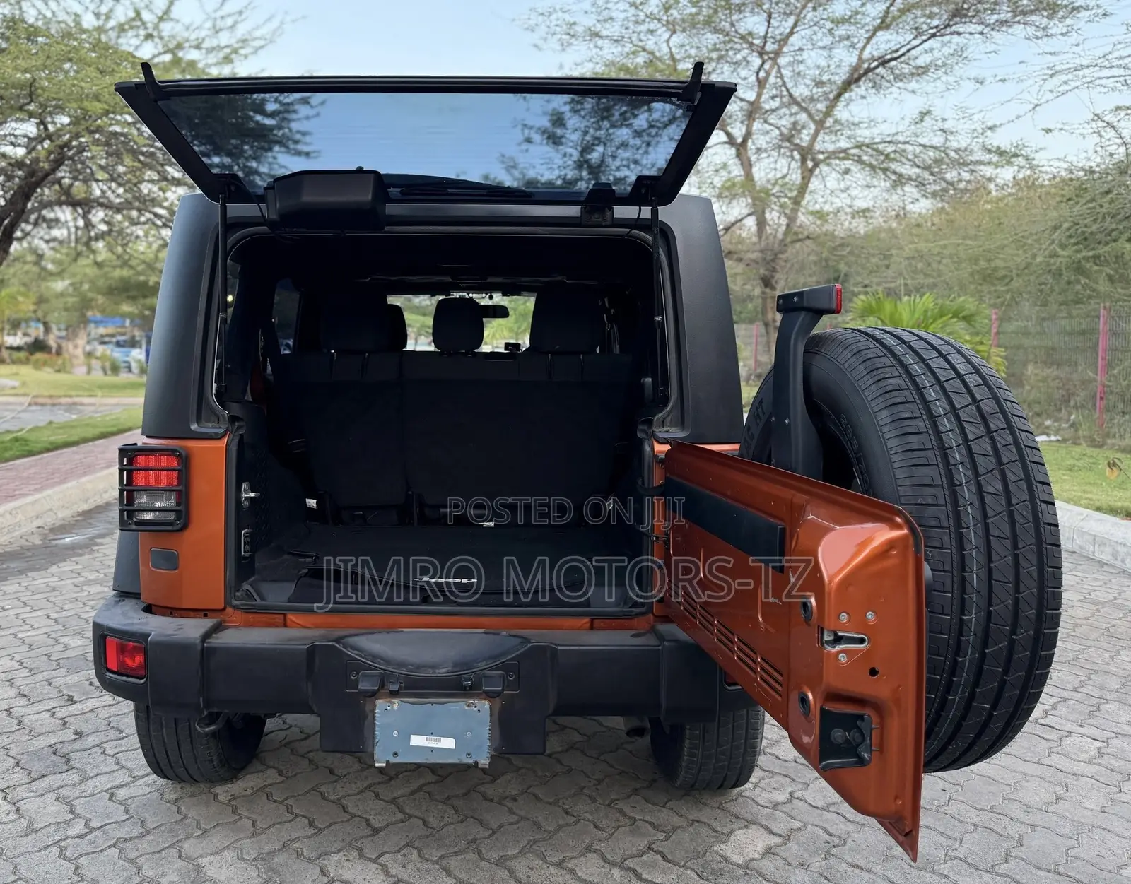Jeep Wrangler 2014 Orange