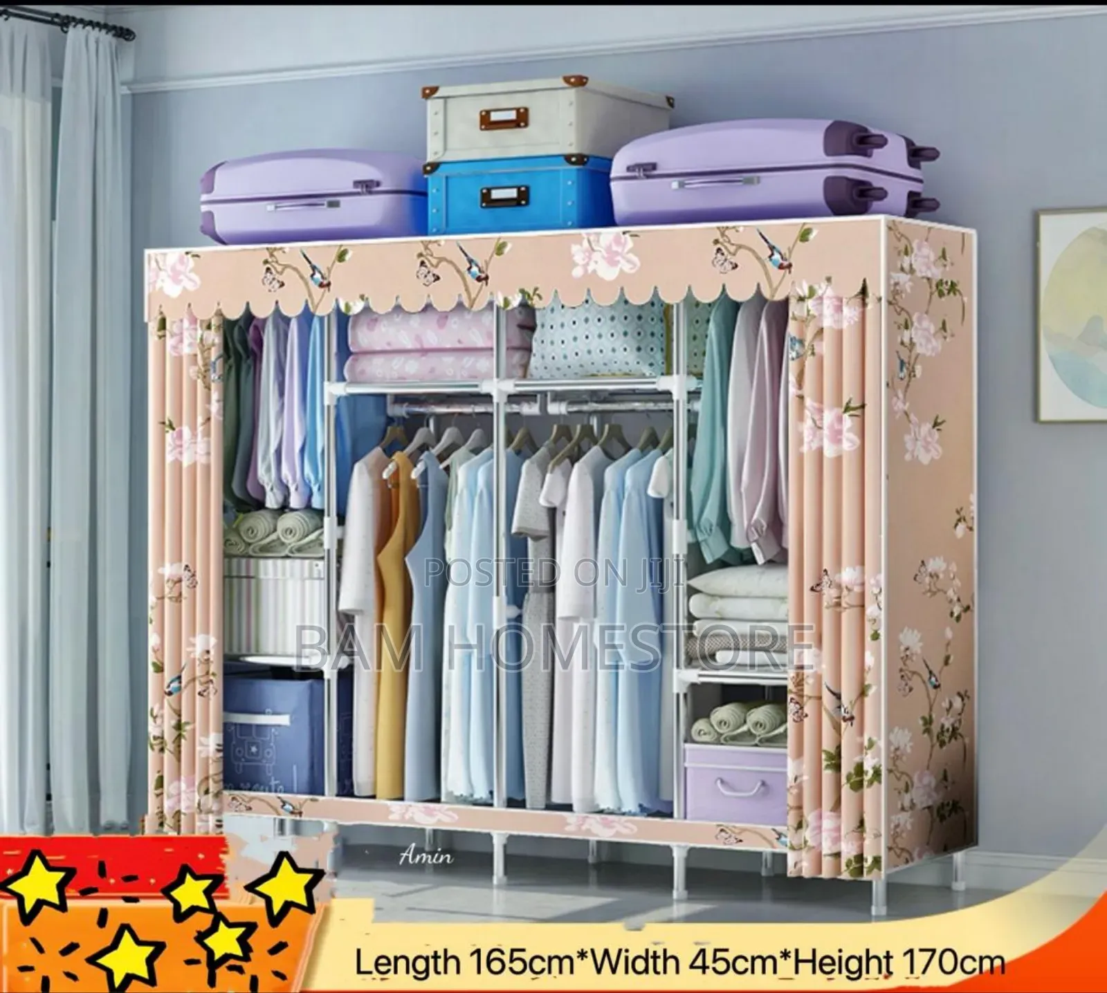 Collapsible Wadrobe -Kabati Milango 4
