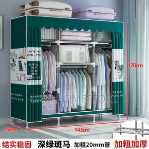 Collapsible Wadrobe-Kabati Ya Chuma 3 Doors