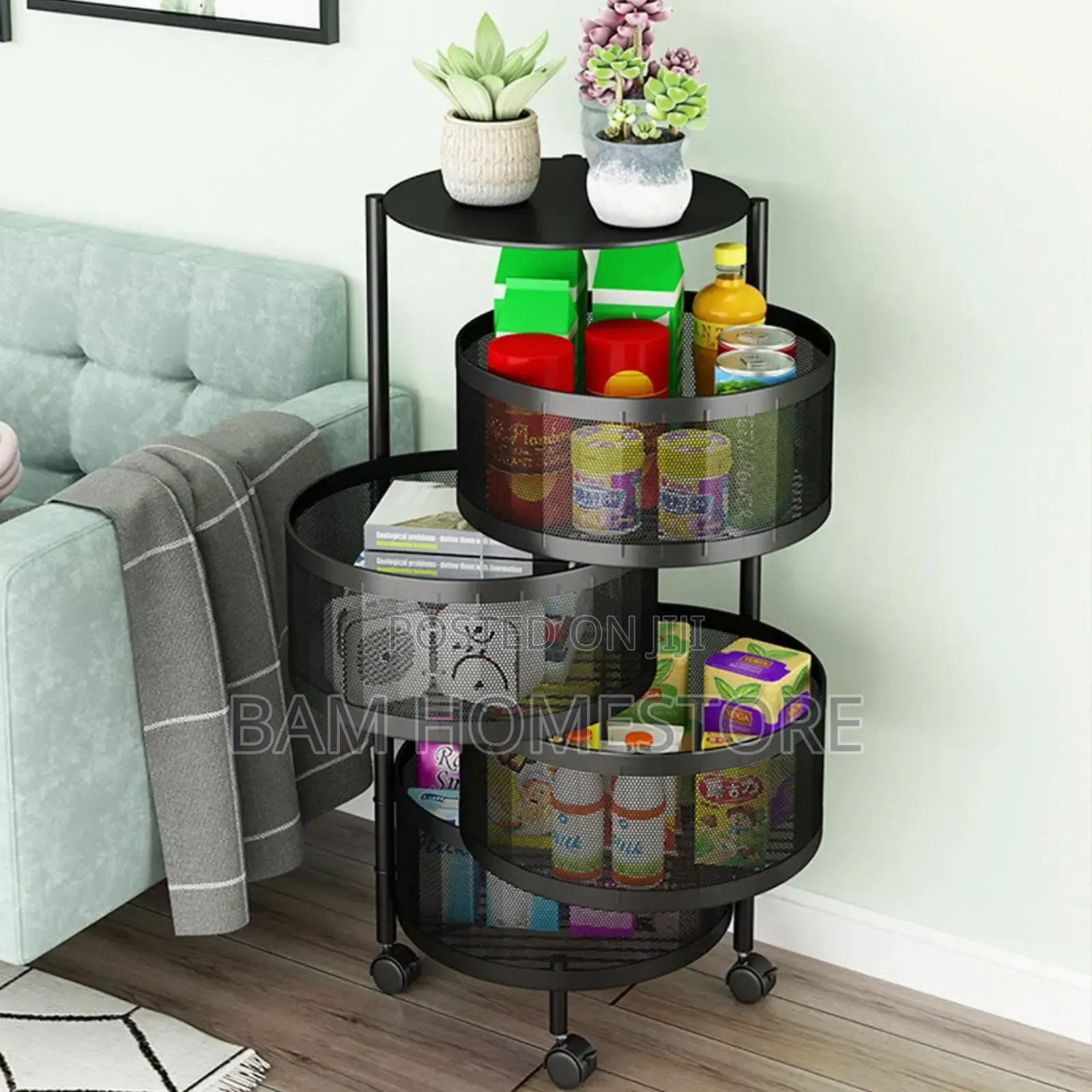 Round Mult-tier Racks