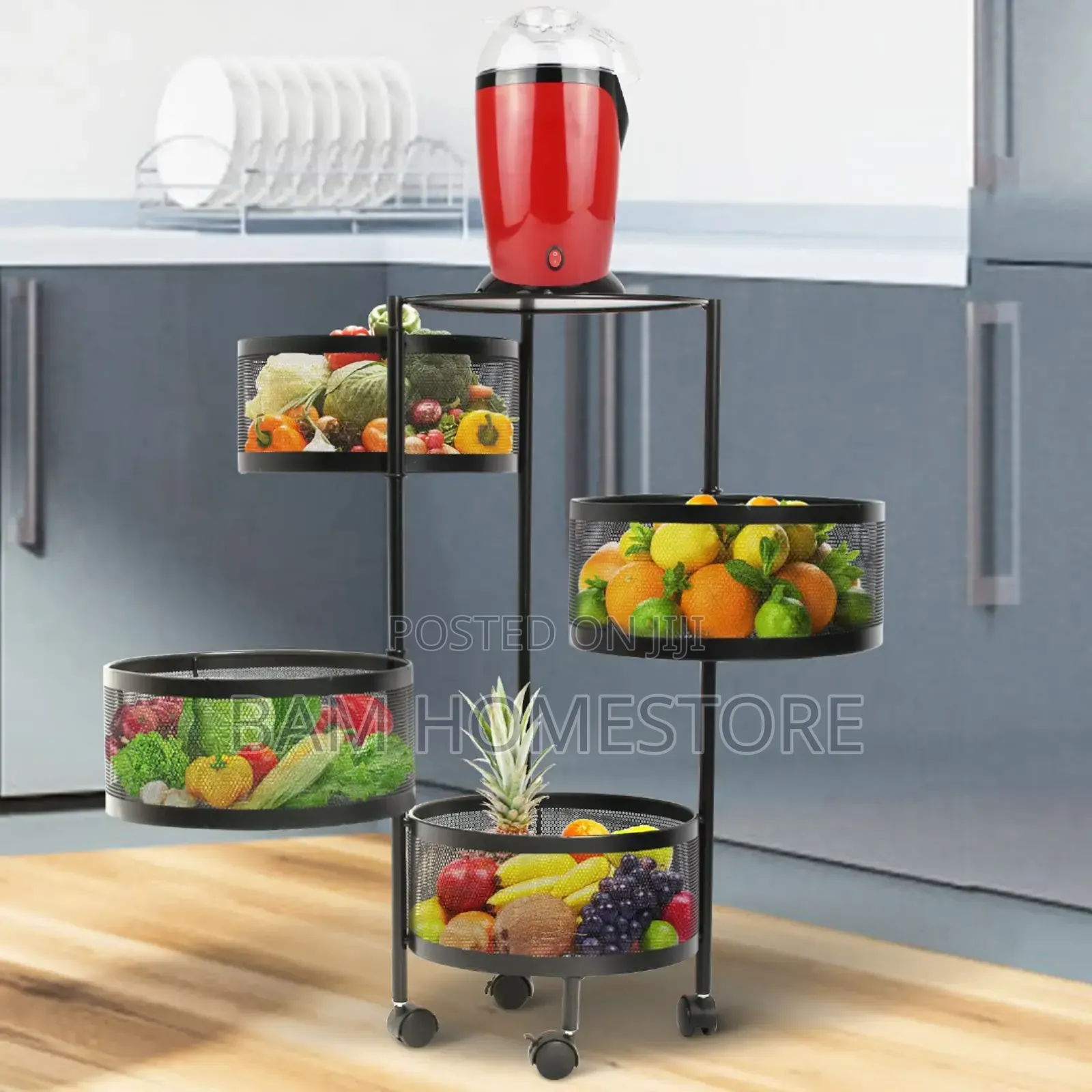 Round Mult-tier Racks